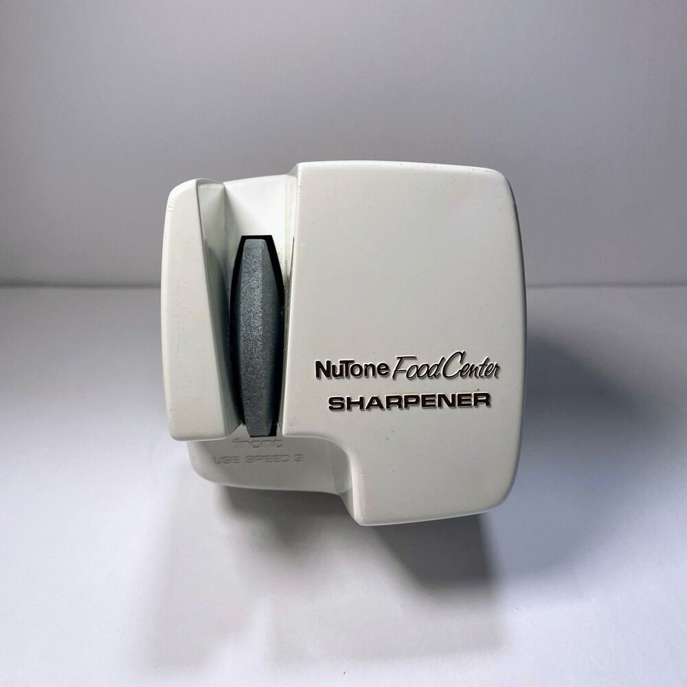 Vintage 80's NuTone Food Center Attachment Knife Sharpener